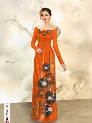 1611110136 399 vai ao dai hoa in 3D (4)